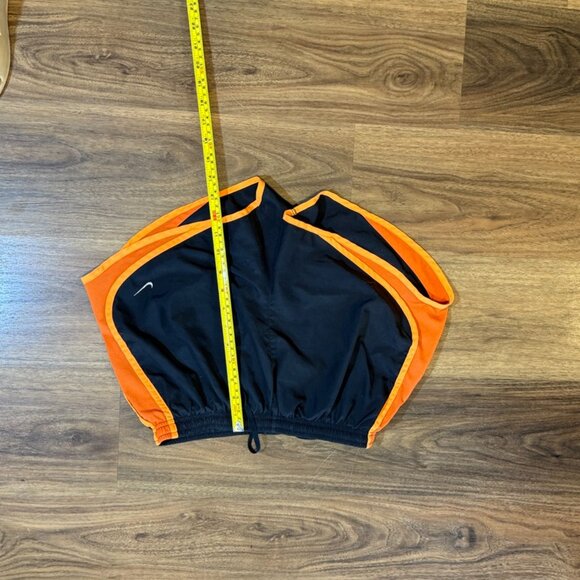 Nike Shorts Womens M Black and Orange Athletic Running - Picture 3 of 4